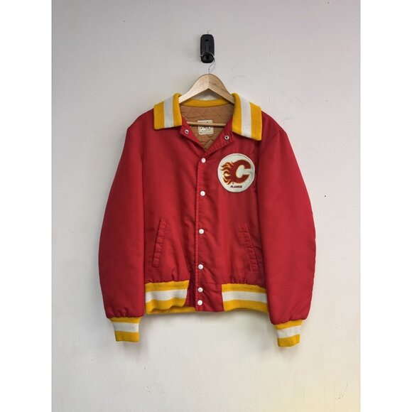 80s Calgary Flames Jacket - Picture 1 of 4